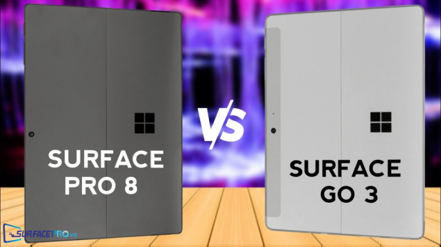 Nên mua Surface Pro 8 hay Surface Go 3?